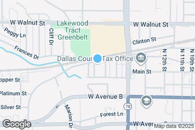 Map image of the property - 116 McKinley St