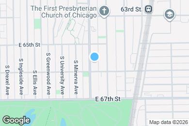 Map image of the property - 6541 S Woodlawn Ave