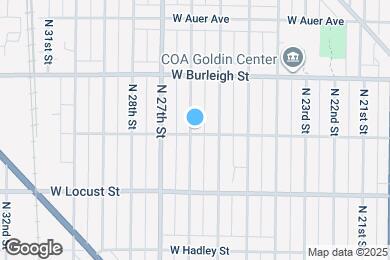 Map image of the property - 2534 W Chambers St