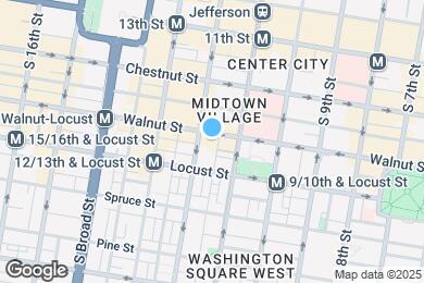Map image of the property - 1120 Walnut St