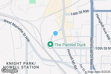 Map image of the property - 1055 Brady Ave NW