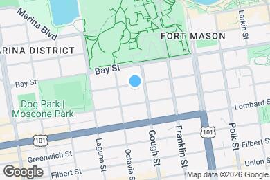 Map image of the property - 1435 Francisco St