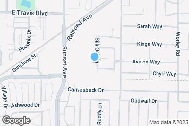 Map image of the property - 1070 Silk Oak Dr