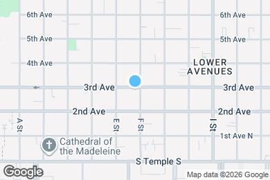 Map image of the property - 434 E 3rd Ave