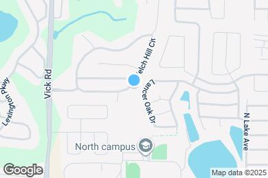 Map image of the property - 874 Welch Hill Cir