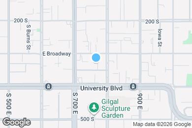 Map image of the property - 320 S Reeves Ter