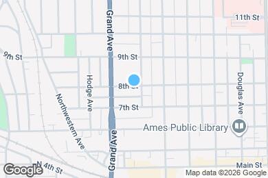Map image of the property - 608 8th St