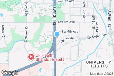 Map image of the property - 929 SW 13th St