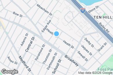 Map image of the property - 26 Fenwick St