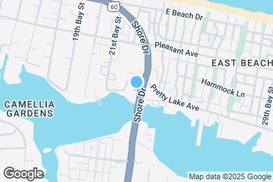 Map image of the property - 9501 Shore Dr