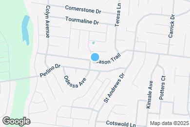 Map image of the property - 2151 Cason Trail