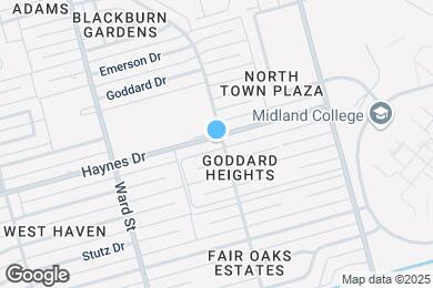 Map image of the property - 2501 Haynes Ave