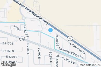 Map image of the property - 1078 S 2810 E