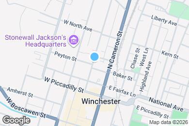 Map image of the property - 406 N Loudoun St