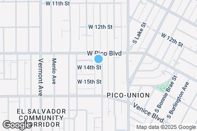 Map image of the property - 1327 Magnolia Ave