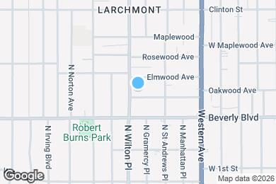 Map image of the property - 4847 Oakwood Ave