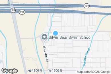 Map image of the property - 4207 W 1850 N