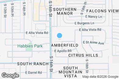 Map image of the property - 1628 E St Anne Ave