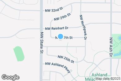 Map image of the property - 1317 NW 27th St