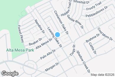 Map image of the property - 6510 Leaning Oaks St