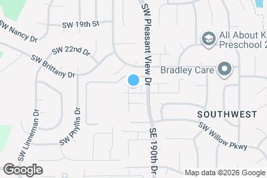 Map image of the property - 3561 SW 25th St