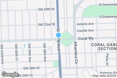 Map image of the property - 5701 SW 24th St