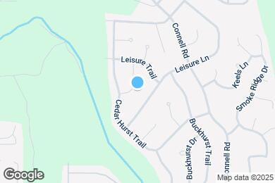 Map image of the property - 3780 Cedar Hurst Way