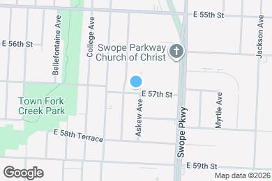 Map image of the property - 5650 Askew Ave