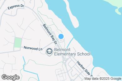 Map image of the property - 810 Belmont Bay Dr