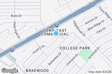 Map image of the property - 3109 Point E Dr