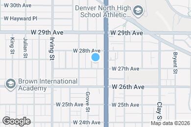 Map image of the property - 2714 Grove St