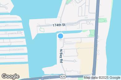 Map image of the property - 17150 N Bay Rd