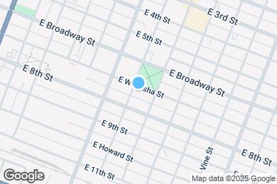 Map image of the property - 307 E Wabasha St