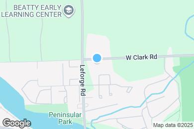 Map image of the property - 671 W Clark Rd