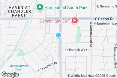 Map image of the property - 1990 E Browning Pl