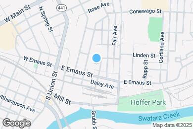 Map image of the property - 21 Clinton Ave