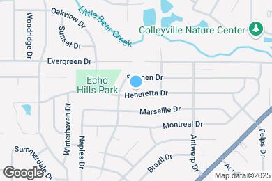 Map image of the property - 320 Heneretta Dr