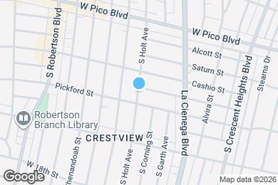 Map image of the property - 1546 S Holt Ave