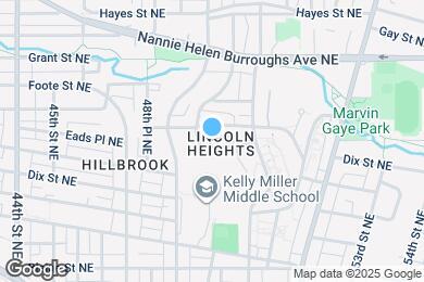 Map image of the property - 4930 Eads Pl NE