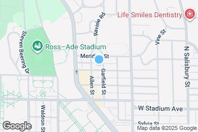 Map image of the property - 606 Dodge St