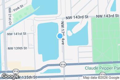 Map image of the property - 14162 NW 17th Ave