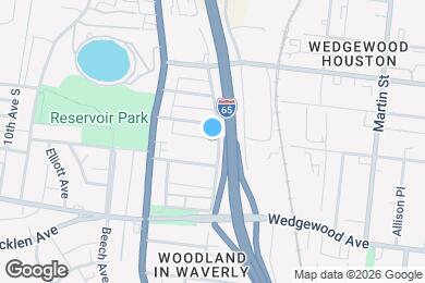 Map image of the property - 1705 Ridley Blvd