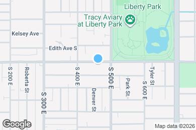 Map image of the property - 456 E 1300 S