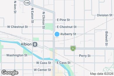 Map image of the property - 404 N Superior St