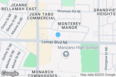 Map image of the property - Monterey Manor Apartments