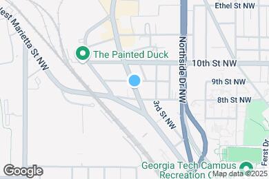 Map image of the property - 930 Howell Mill Rd