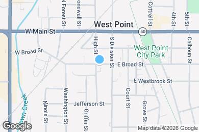 Map image of the property - 452 W Broad St