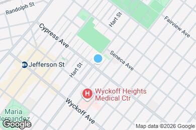 Map image of the property - 1738 Dekalb Ave