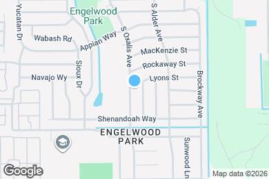 Map image of the property - 6300 Lyons St