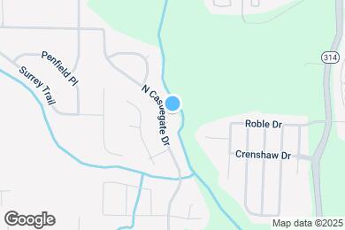 Map image of the property - 5836 N Castlegate Dr